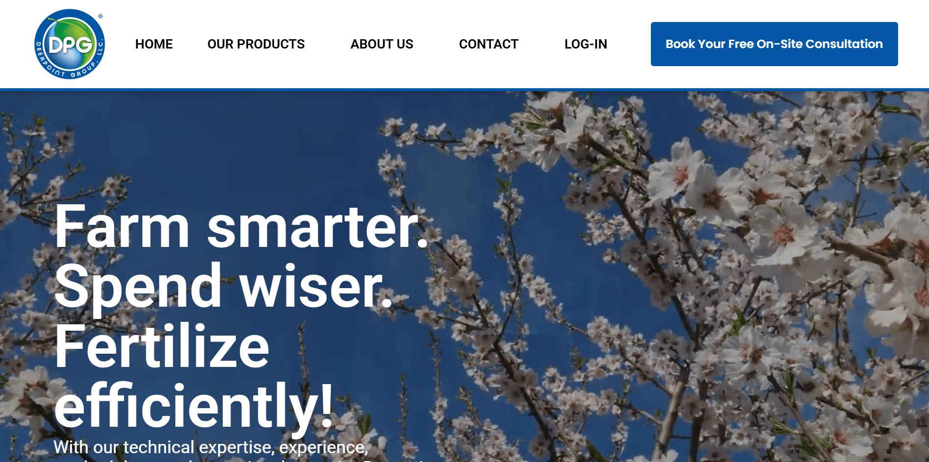 Deer Point Group website