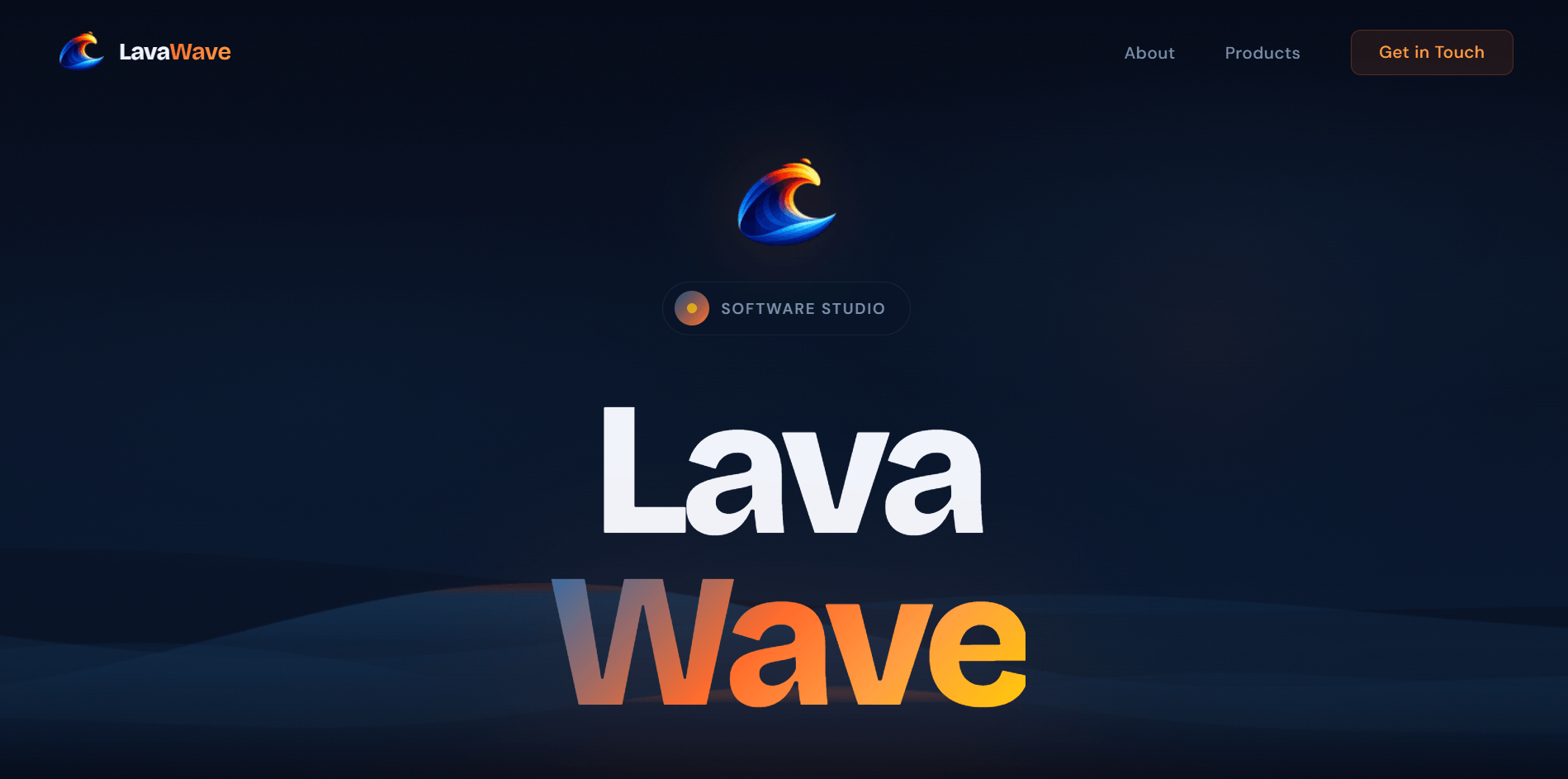LavaWave Software Studio website